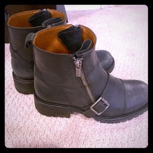 Lucky Brand leather boots fir sale